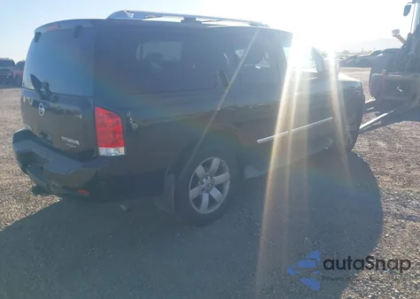 2010 Nissan Armada Titanium from USA, damaged, VIN 5N1BA0NC9AN620564
